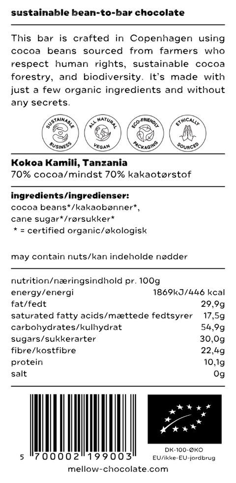 70% Kokoa Kamili, Tanzania